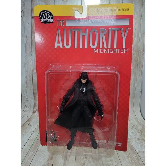 DC Direct The Authority Midnighter 6" Action Figure Sealed 1998 Vintage - Picture 1 of 5